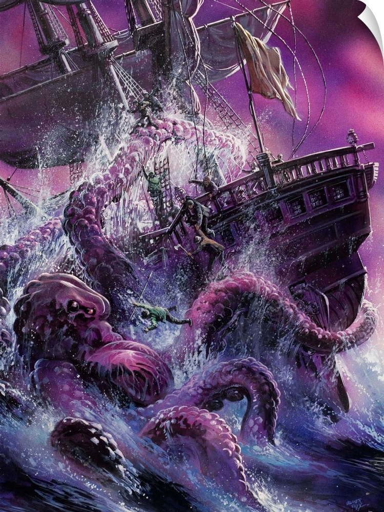 Terror from the Deep.  For centuries, sailors have told of the kraken, a giant octopus capable of capsizing a ship.  Scien...