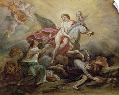 The Apotheosis of Voltaire, 1778, by Robert Guillaume Dardel