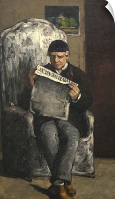 The Artist's Father, Reading L'Evenement, 1866