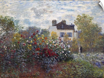 The Artist's Garden In Argenteuil (A Corner Of The Garden With Dahlias), 1873