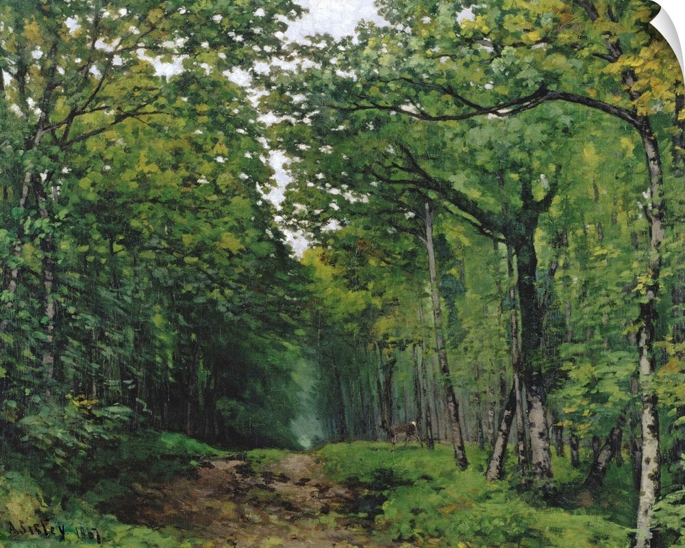 The Avenue of Chestnut Trees at La Celle-Saint-Cloud, 1867