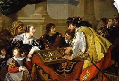 The Backgammon Players, 1634