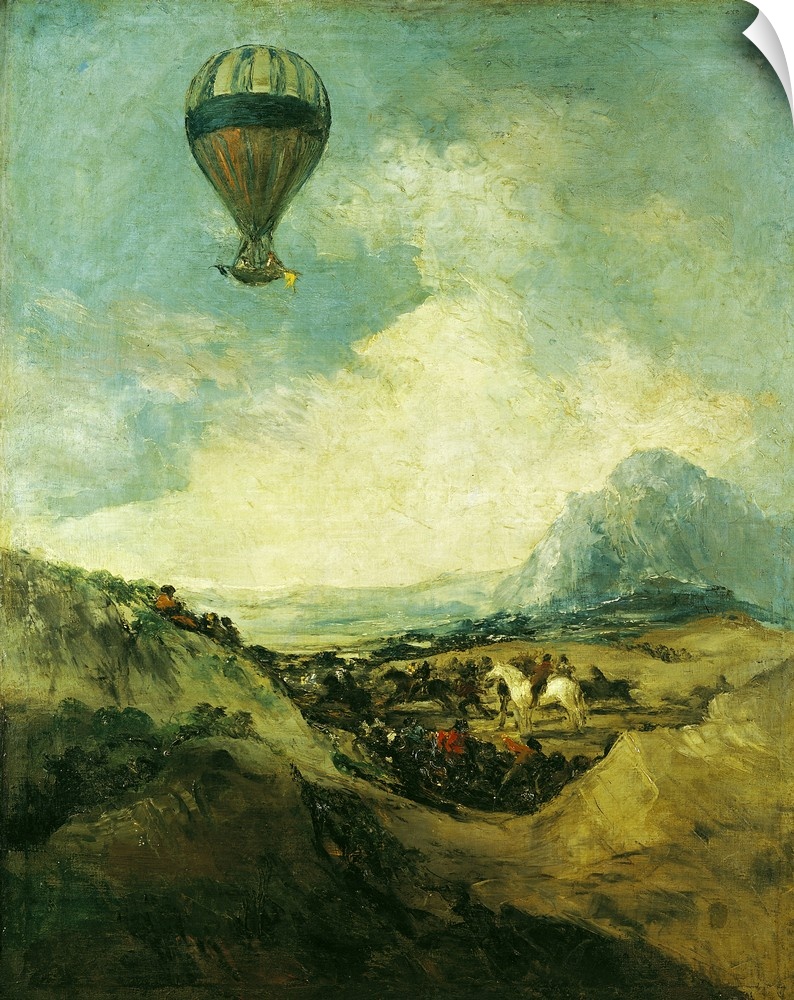 Le Ballon ou Ascension de la Montgolfiere