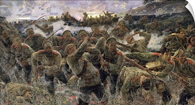 The bayonet fighting, 1904