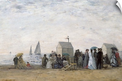 The Beach at Trouville, 1867