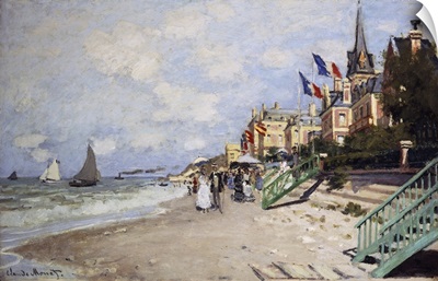 The Beach At Trouville (La Plage A Trouville), 1870