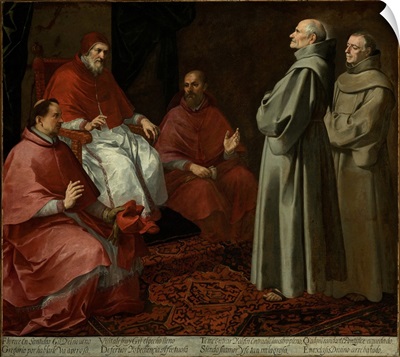 The Blessed Giles Before Pope Gregory IX, C1645-1646