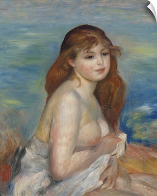 The Blonde Bather, 1885-87
