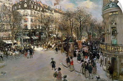 The Boulevard des Italiens, c.1900