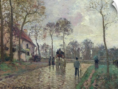The Coach to Louveciennes, 1870