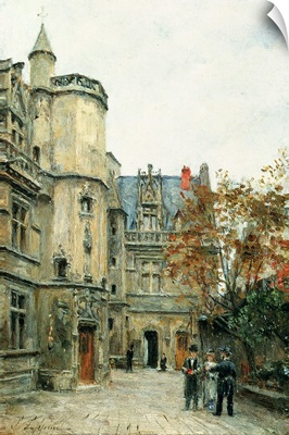 The Courtyard of the Museum of Cluny, c.1878-80
