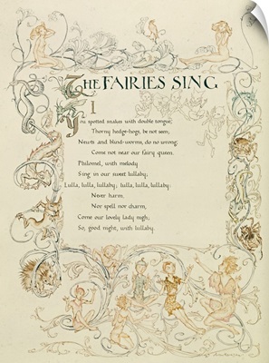 The Fairies Sing, from 'A Midsummer Night's Dream', 1908