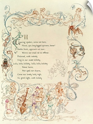 The Fairies Song, from 'A Midsummer Night's Dream', 1908