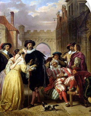 The Final Scene of Les Fourberies de Scapin by Moliere (1622-73)