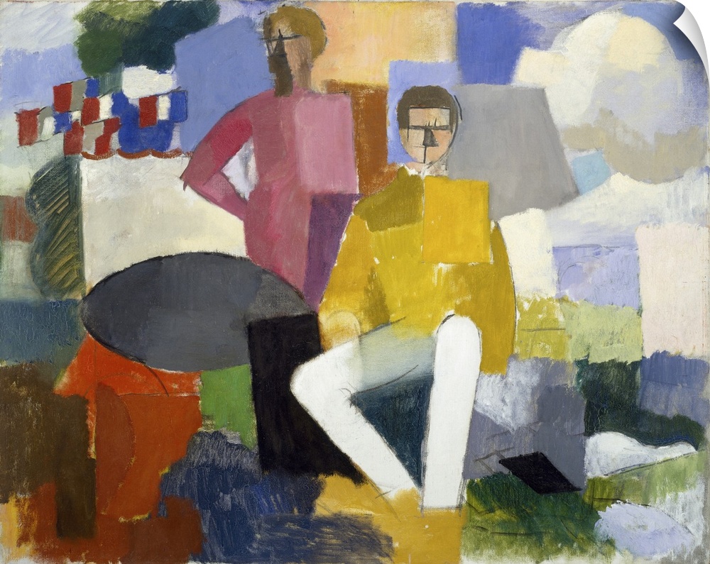 The Fourteenth Of July, 1914 (Originally oil on canvas)