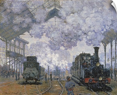 The Gare Saint-Lazare: Arrival Of A Train, 1877