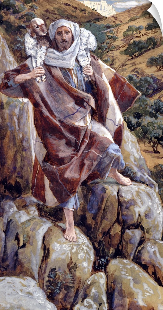The Good Shepherd, illustration for The Life of Christ, c.1886-94