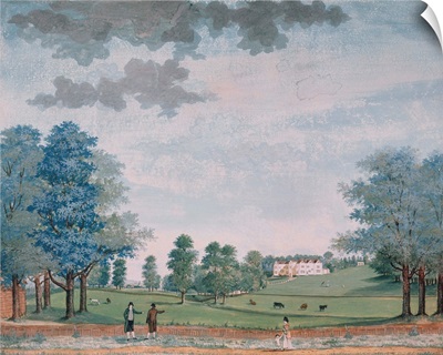 The Great House and Park at Chawton, c.1780