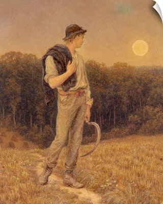 The Harvest Moon, globed in mellow splendour, 1879