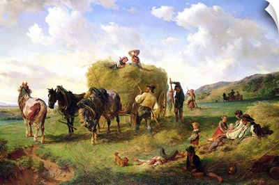 The Hay Harvest, 1869