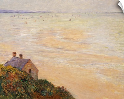 The Hut at Trouville, Low Tide, 1881