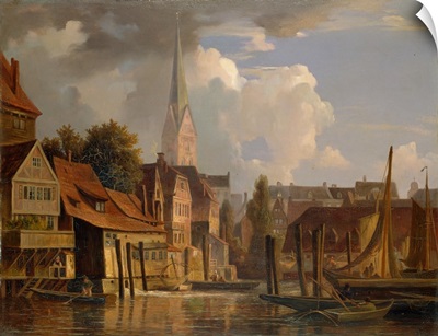 The Kleine Alster in 1842, 1842