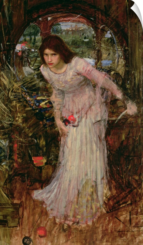 The Lady of Shalott, c.1894, oil on canvas.