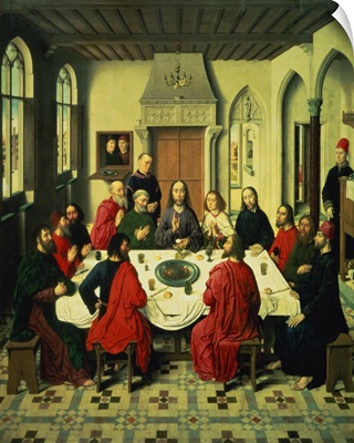 The Last Supper, central panel from the Altarpiece of the Last Supper, 1464-68