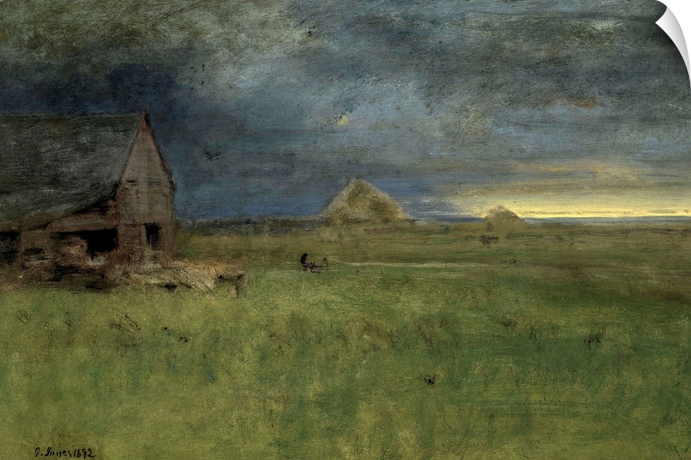 The Lonely Farm, Nantucket, 1892, oil on canvas.