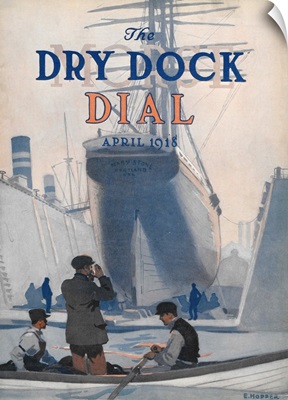 'The Mary Stone of Portland', front cover of the 'Morse Dry Dock Dial', April 1918