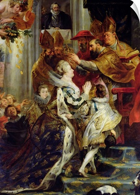 The Medici Cycle: The Coronation of Marie de Medici (1573-1642) at St. Denis