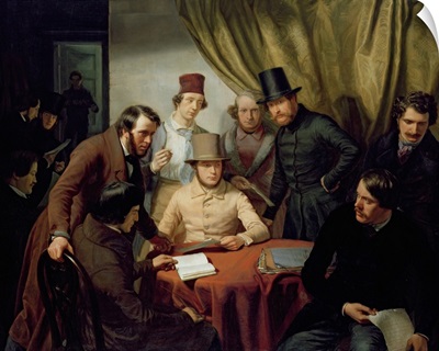The Members of the Hamburg Artist's Club, 1840