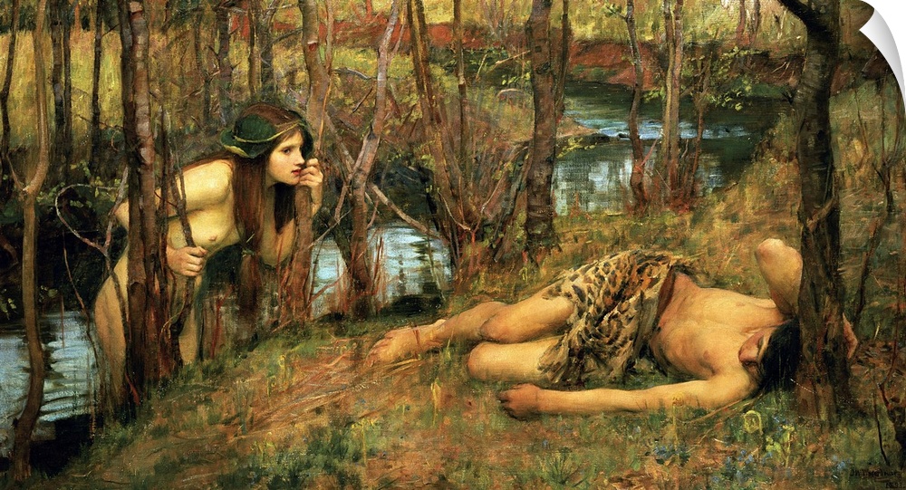 Hylas with a Nymph