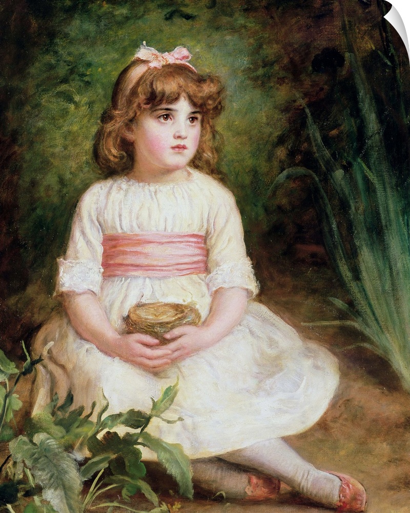 BAL4867 The Nest; by Millais, Sir John Everett (1829-96); Roy Miles Fine Paintings; English, out of copyright