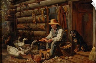 The Old Pioneer: Uncle Dan And His Pets, 1878