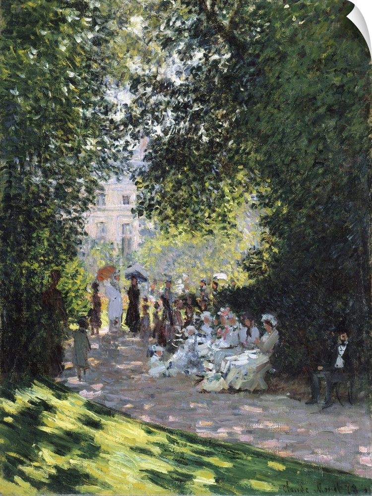 The Parc Monceau, 1878