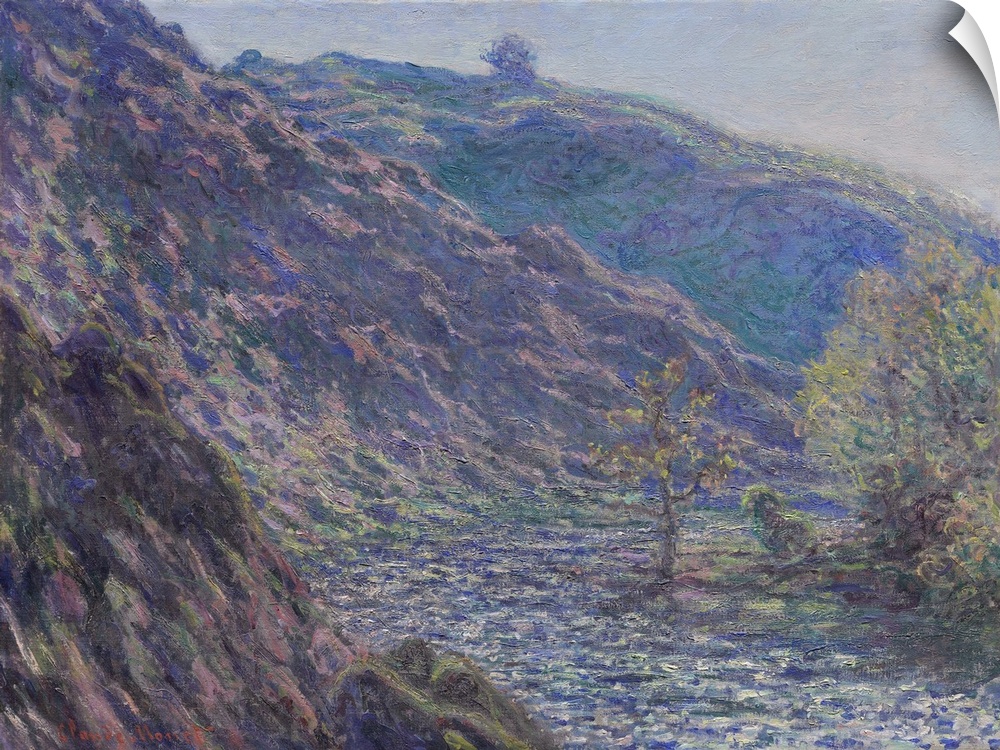The Petite Creuse River, 1889, oil on canvas.