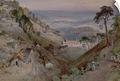 The Plains, Landour Church, Mussoorie, 1884