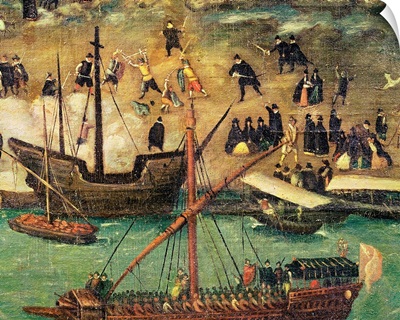 The Port of Seville, c.1590