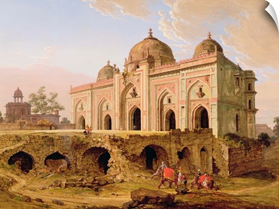 The Qal' A-l-Kuhna Masjid, Purana Qila, Delhi, c.1823