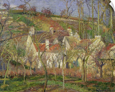 The Red Roofs, or Corner of a Village, Winter, 1877