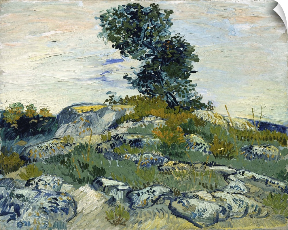 The Rocks, 1888 (Originally oil on canvas)