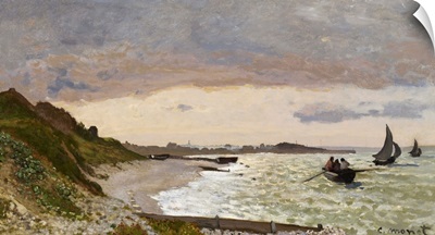 The Seashore at Sainte-Adresse, 1864