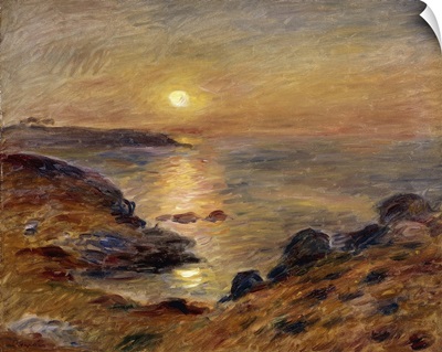 The Setting Of The Sun At Douarnenez (Couche De Soleil A Douarnenez), 1883
