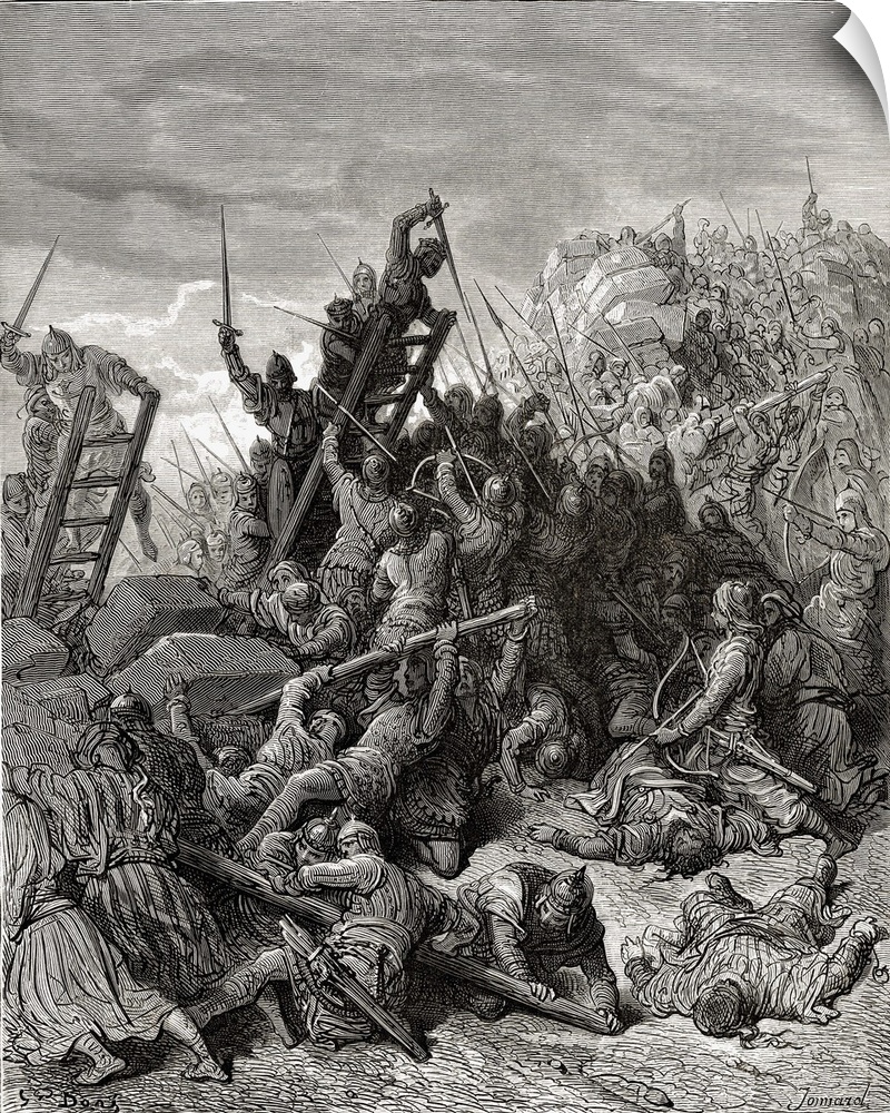 The seige of Ptolemais during the third crusade 1189