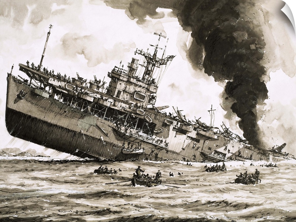 The Sinking of HMS Dasher -- The Ship That Shouldn't Have Been Sunk. A converted American vessel, the compliment of aircra...