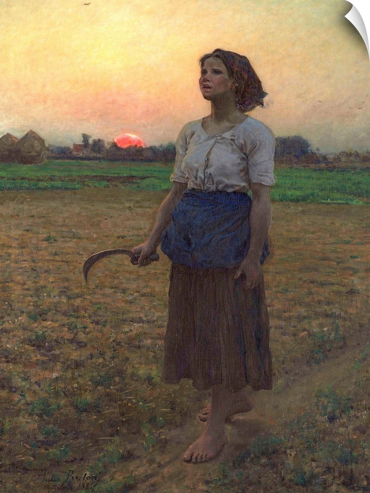 The Song of the Lark, 1884, oil on canvas.