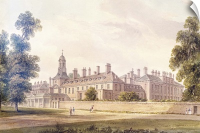 The South-West view of Kensington Palace, 1826