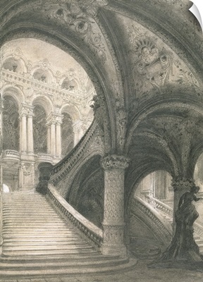 The Staircase of the Paris Opera House