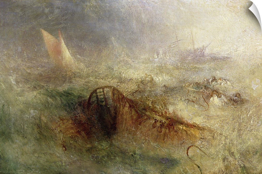NGW185740 Credit: The Storm, c.1840-45 (oil on canvas) by Joseph Mallord William Turner (1775-1851)A National Museum Wales...